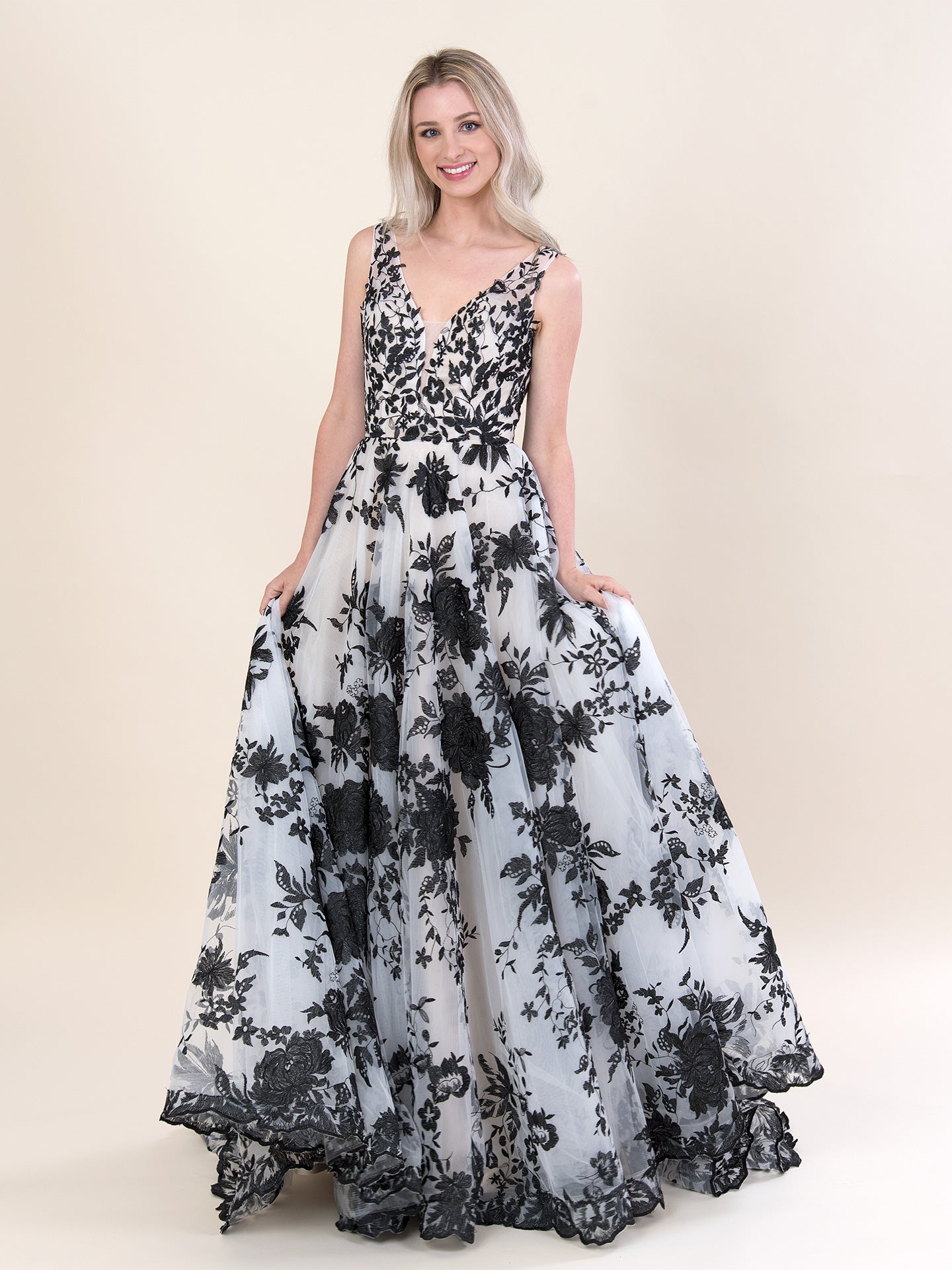 Black lace wedding dress 4078-black-wedding-dress-4078-black
