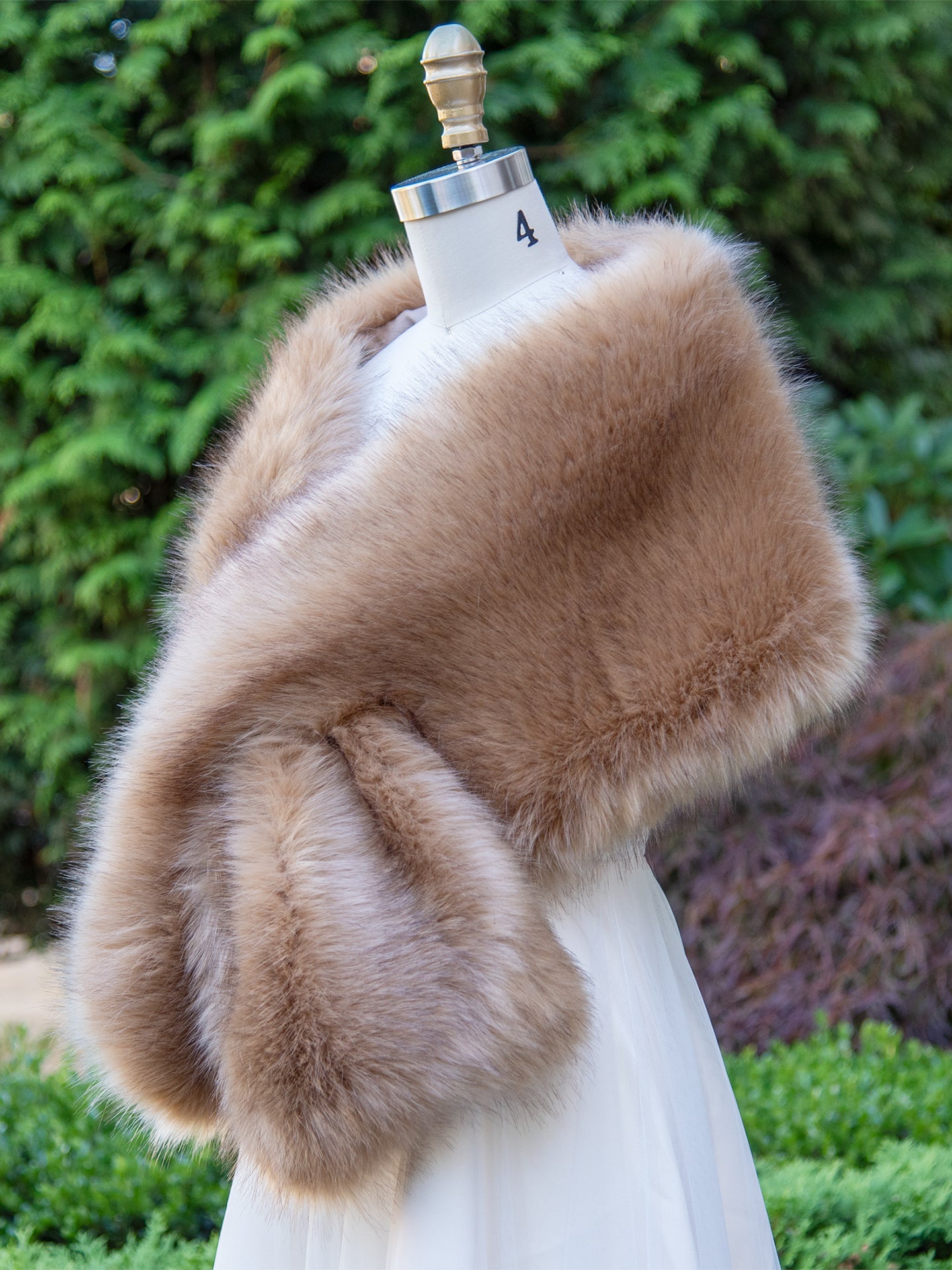 Faux Fur Stoles and Wraps