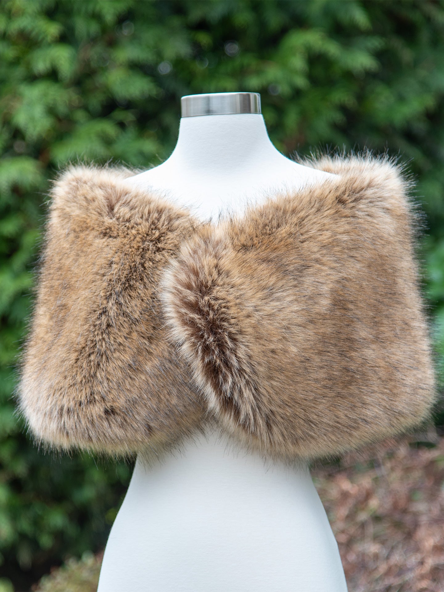 Brown Faux orders Fur Wrap