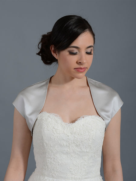 Silver deals wedding bolero