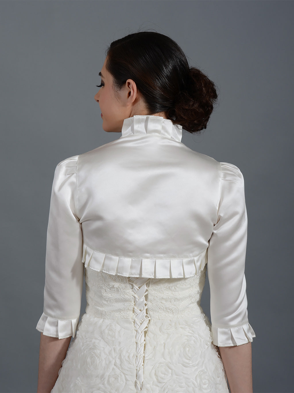 White bolero jacket outlet for wedding